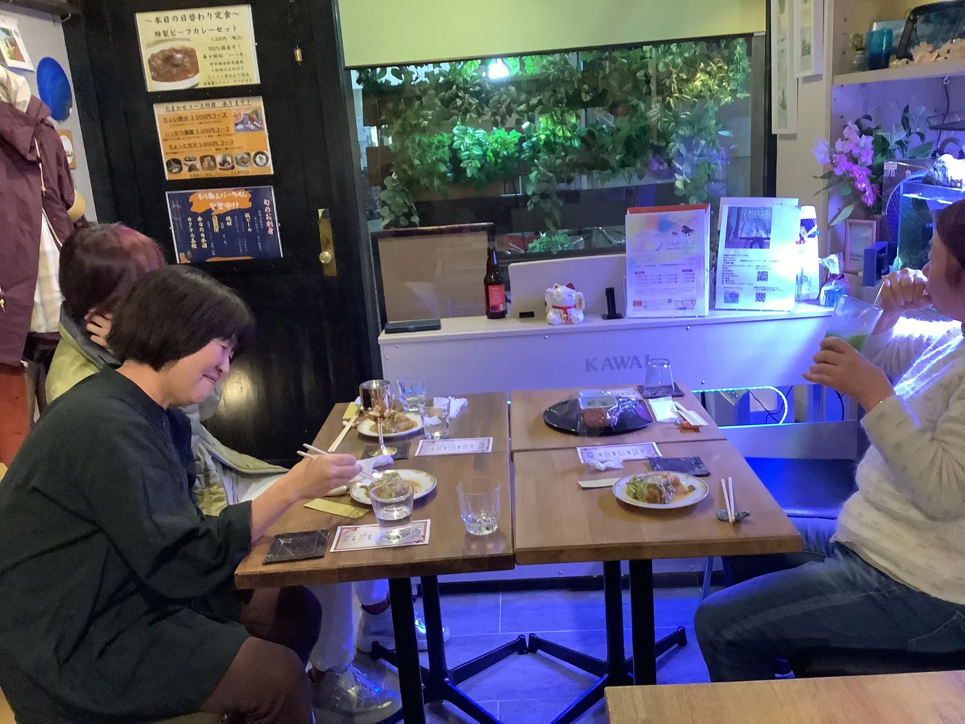 店内インテリア